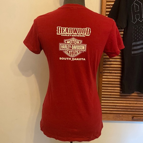 AC/DC & Harley Davison tshirts lot size S - Picture 6 of 14